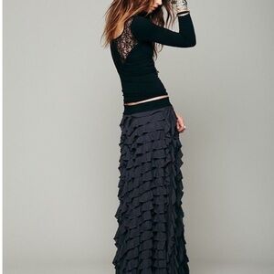 Free People Lydia Maxi Skirt